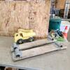 Tonka truck, etc.