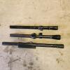 3 Rifle scopes