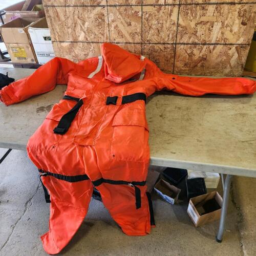 Large flotation suit