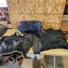 2 XL spring jackets, duffle bag