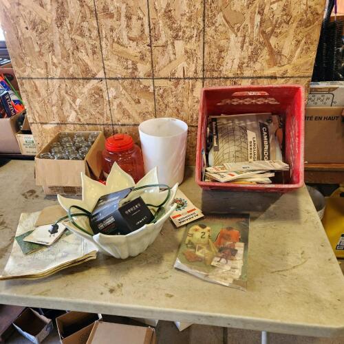 Various household items