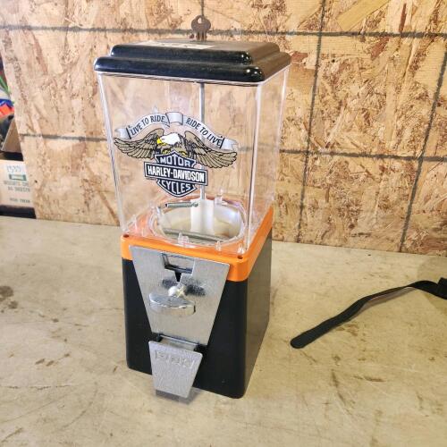 Harley Davidson gum ball machine