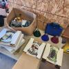 Picture frames, lights, collector plates