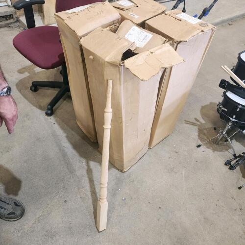 130 35" Oak Spindles