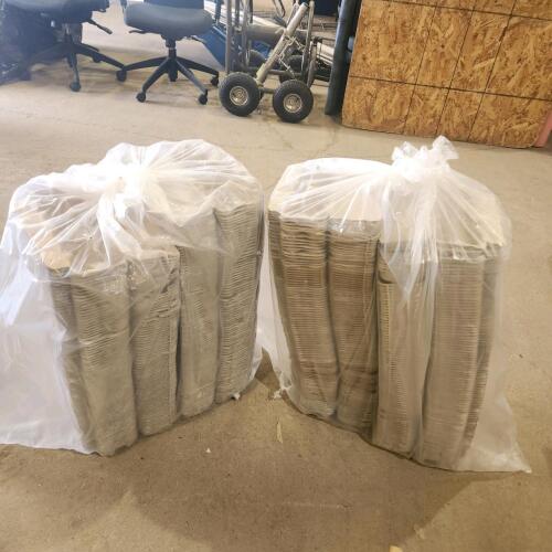 Approx 300 used egg cartons