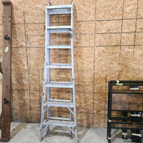Alum step/ext ladder