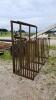Steel rack 7'L 32"W