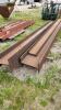 2- 16'Lx10"x16" I beams, 1- 16'Lx4"x8" I beam