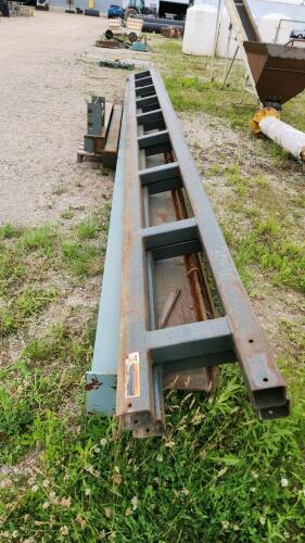 24' Overhead crane track & other steel