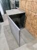 Metal storage cabinet 21"W 16"D 27"H