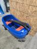 Plastic kids wagon