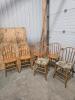 6 Dining chairs