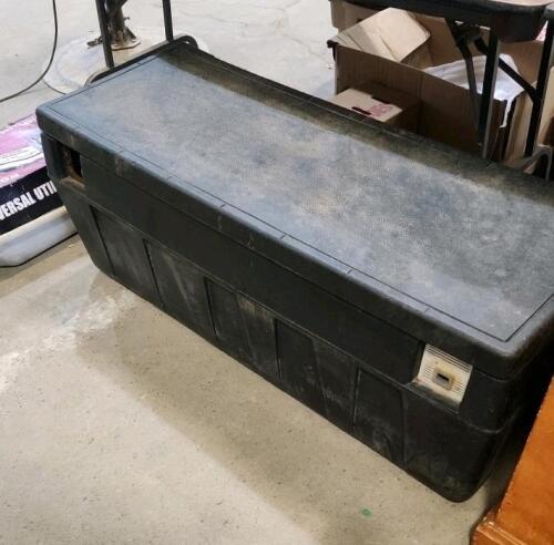 Plastic tool box 52"W 20"D 19"H
