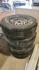 4- 225/65R16 Wheels w 80% tread