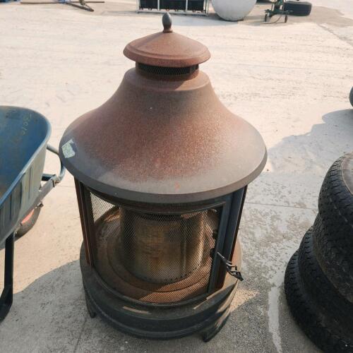 4'H Charcoal cooker