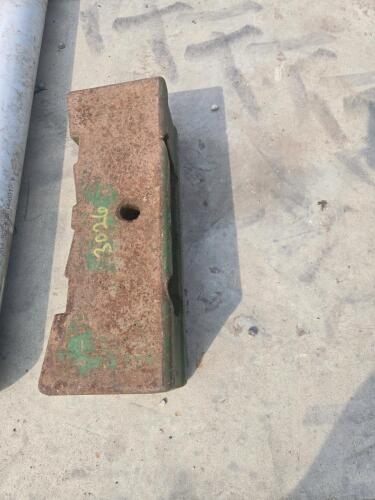 24"W Front tractor weight