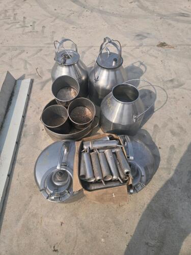 Various stainless Miller parts