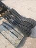 3 Tracks for mini excavator
