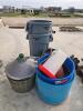 Horse feed buckets, poultry waterers, garbage cans, etc