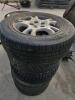 Alum Dodge wheels tires shot, 215/65R16