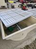 48" Fiberglass fan w winter cover & shutters