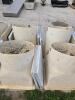 4 24" Fiberglass exhaust fans w winter covers & shutters