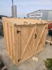 New wooden garbage storage cabinet 64"L 39"W 53"H
