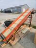 Single phase parts conveyor 17"W 10'L