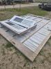 Patio door 63"W 79"H w fame, shed door 12'H 15'W