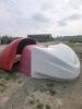 Transport truck wind scoopes