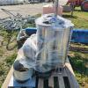 4 6"x36" Insulated Chimney pipes w roof flanges