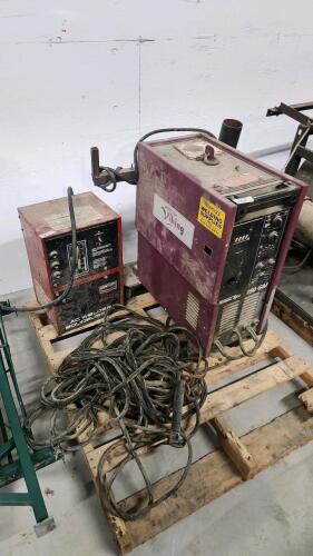 2 stick welders one set of cables condition unknown