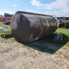 Steel hopper bottom bin 7'W 20'H w 2 I beams 25"W 10'L
