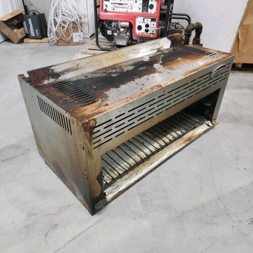 Imperial Gas oven 36"W 18"D 17"H