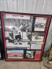 Paul Henderson memorial shadow box 3'W 44"H