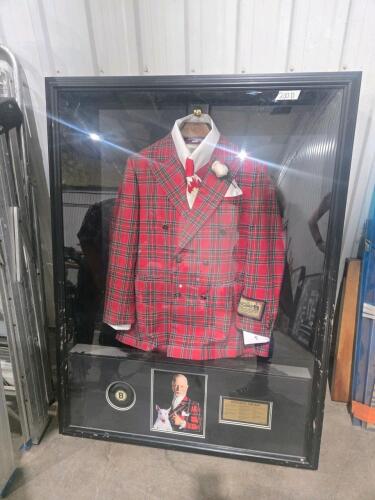 Donald Cherry memorial shadow box 37"x50"