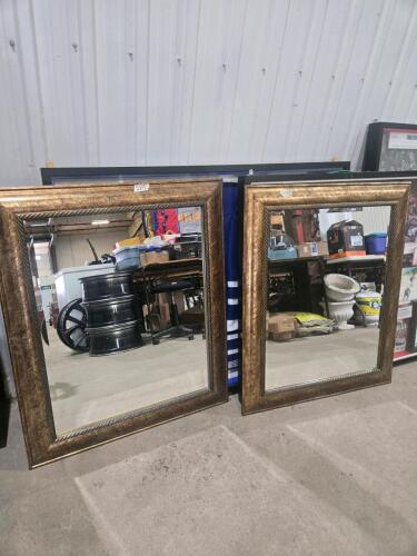 2 31"x37" mirrors