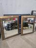 2 31"x37" mirrors