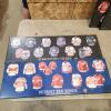 2 30"x10" Wooden hockey signs