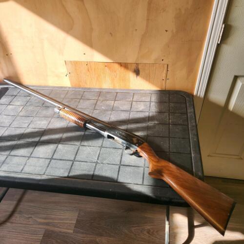 12 Guage pump action shotgun