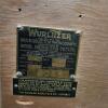 Wurlitzer juke box, lights up no records to test it - 3