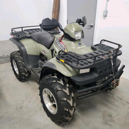 2002 Polaris sportsman 500 HO, 4x4, running order w ownership
