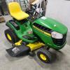 2017 D140 running JD mower
