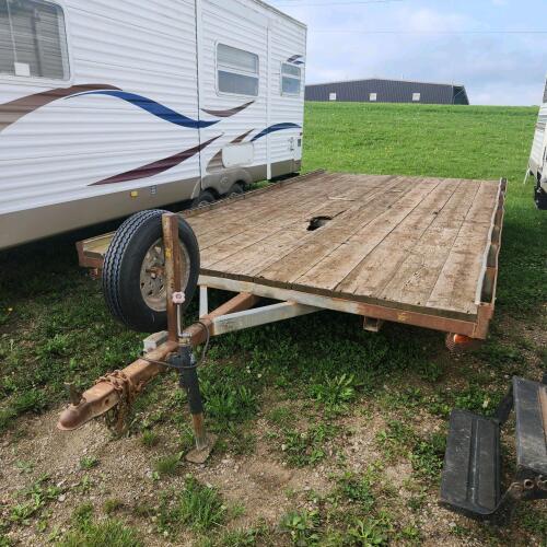 8'x16' Tandem axle trailer w ownership
