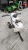 Tow behind lawn sprayer