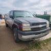 2003 2500 Gas Chev truck, 2 wheel drive, approx 450 US miles, new battery, needs muffler - 2