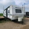 2001 35' Wildwood camper w ownership, needs work had damage in multiple places - 2