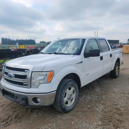 2014 4x4 Ford F 150 blown motor, dead battery milage unknown