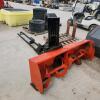 5' Kubota snowblower in excellent condition, w hyd shoot & lift