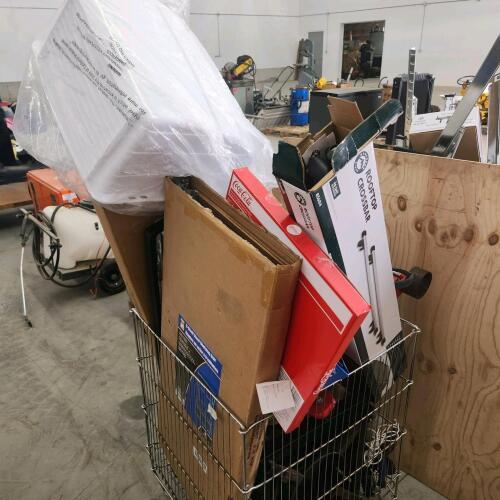 Crate of as is items, crate not included